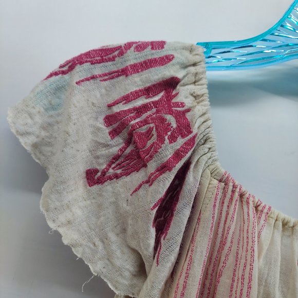 Free People Oversized Scoop Neck boho top size medium - Picture 10 of 10